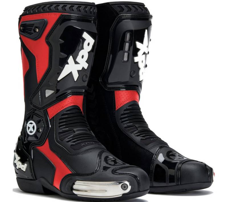 XPD XP6-S Motorrad Stiefel Motorradstiefel Atmungsaktiv Belüftet belüftet protektoren abriebfest von XPD