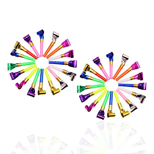 XPE 30 PCS tröte faschingsdeko faschingsdeko party clown partytröten kinder party tröten party faschingsparty kinder zubehör pfeife karneval party-pfeife tröte geburtstag fasching deko kinder von XPEX