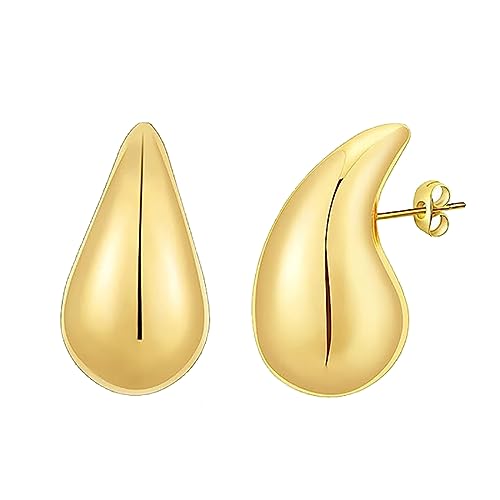 XPEX 1 Paar earrings,goldene ohrringe damen,statement ohrringe,earrings for women,ohrringe gold,Stilvoll und elegant, angenehm zu tragen, passend für stilvolle und elegante Looks von XPEX