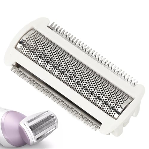 XPEX 1 Stück Ersatz Scherfolienkopf Für Brl140 Brl130 Bre620 Bre640 Bg2040 Bg2020, Rasierklingen Wet And Dry Scherkopf, Trimmer Scherkopffolie Mit Langer Lebensdauer, Ersatzfolienkopf (Weiß) von XPEX