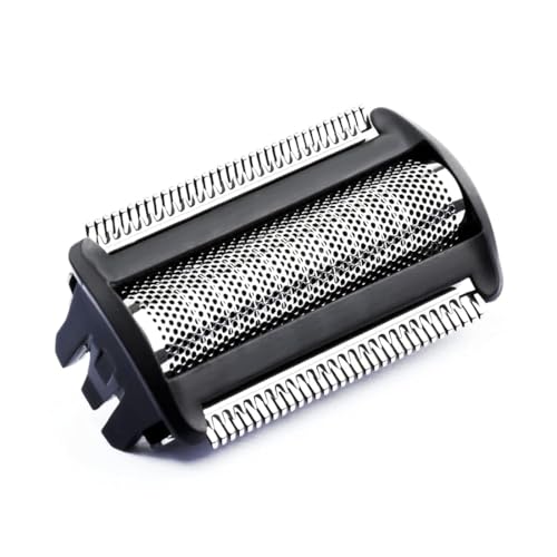XPEX 1 Stück Ersatz Scherfolienkopf Für Brl140 Brl130 Bre620 Bre640 Bg2040 Bg2020,Rasierklingen Wet And Dry Scherkopf, Trimmer Scherkopffolie, Ersatzfolienkopf (Schwarz) von XPEX