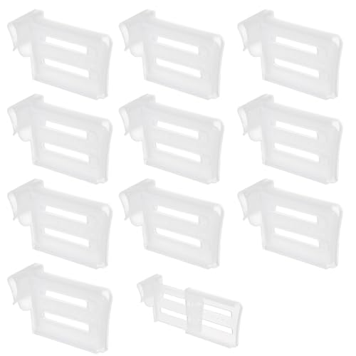 XPEX 10 Stück Kühlschrank organizer Fridge organizer kühlschrank kühlschrank organizer schublade Schubladen, Einstellbare Lagerregal Kühlschrank Partition Layer Organizer, Ausziehbare von XPEX