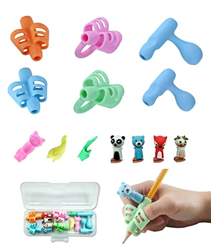 XPEX 13 PCS schreibhilfe für stift kinder stifthalter kind schreiben lernen stifte kinder schreibhilfe dicke stifte schreibhilfe ergonomische schreibhilfe schreibhilfe für kinder von XPEX