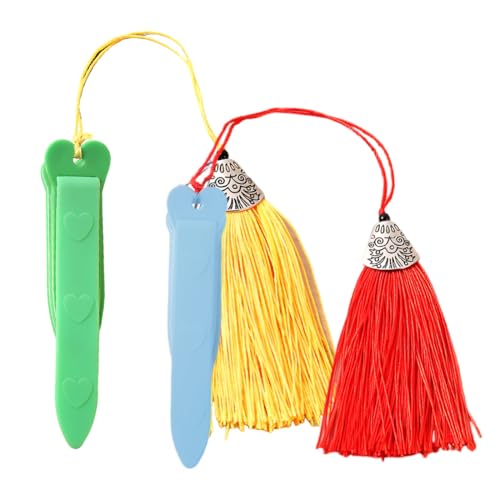 XPEX 2 Stück Clip-Lesezeichen Personalisiert Lesezeichen Für Buchliebhaber Leser Frauen Männer Mädchen Freunde Lehrer（F） von XPEX