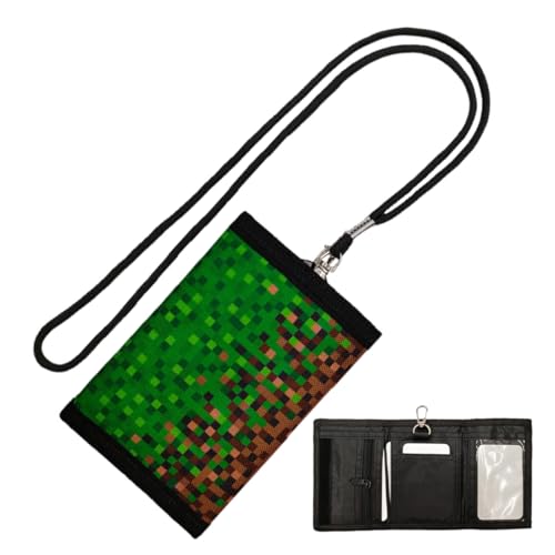 XPEX Geldtasche für Kinder Jungen - Brustbeutel, Geldbeutel, Portmonee, Portemonnaie, Geldbörse, Münzbeutel für Reisen (Block) von XPEX