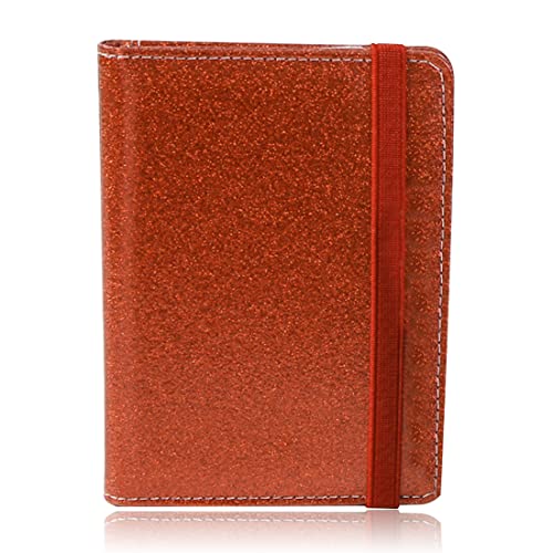 XPEX ROT Passport Hülle,Reisepasshülle, Reisepass Hülle Passport Cover, Urlaub Must Haves,PU-Leder Reisepass Tasche für Herren und Damen Urlaub Zubehör Travel Organizer (C) von XPEX