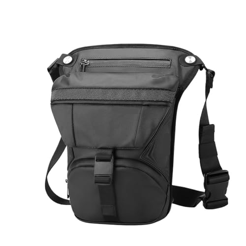 Beintasche Motorrad mit wasserabweisendem Material Motorrad Reiten Hüfttasche Multifunktionale Umhängetasche Herren Outdoor Bein Tasche Schultertasche von XPJYUA