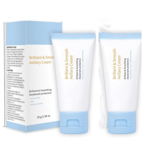 Crème éclaircissante pour les aisselles, crème douce éclaircissante pour les aisselles, unifie le teint, formule anti-odeurs, convient aux genoux et aux coudes, fraîcheur longue durée von XQBBWXYXY
