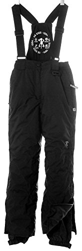 XS Exes Skihose Schneehose Thermohose Winter Hose Schwarz 140 von XS Exes