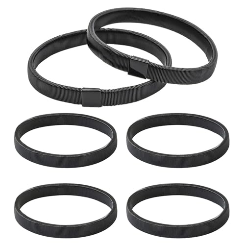 XSDSLS 3 Paar Ärmelhalter, Ärmelhalter Herren,Langarm-Hemdhalter,Anti Rutsch Hülsenhalter Strumpfbänder,Hemdhalter Herren, Metall-Hemd-Armbänder,Hemd Ärmelhalterm für Langarm Shirt Bluse (Set1) von XSDSLS
