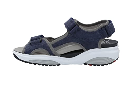 Xsensible Nikiti, Bequeme Sandalette mit Fußbett, Color:blau, 11-Deutsch:39 von Xsensible