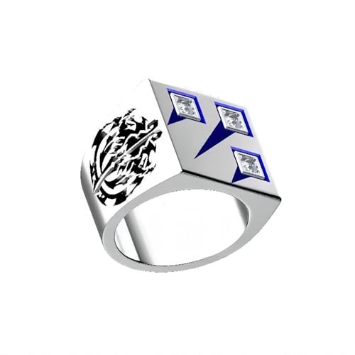 Anime Peripheral OVERLORD Momonga Gleicher Ring Ultra-Seltene Requisiten Meteor Cosplay Ring von XSLGOGO