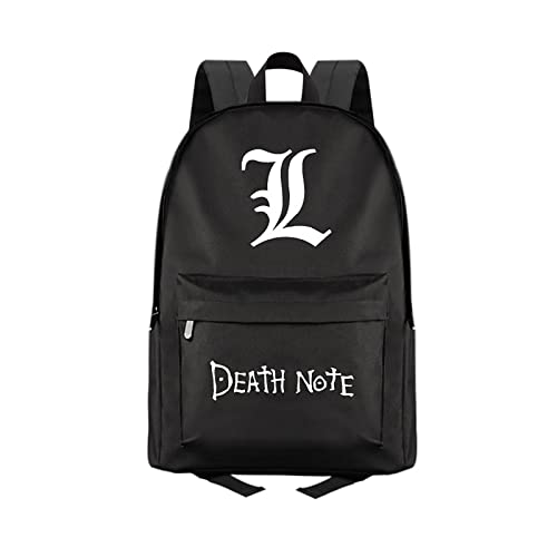 XSLGOGO Anime Death Note Rucksack Yagami Light Fashion Casual Cosplay Cartoon Daypack L Lawliet Laptoptasche Schultasche Für Jungen Mädchen von XSLGOGO