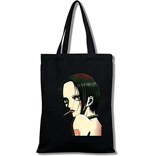 XSLGOGO Anime Nana Canvas Tragetaschen Nana Osaki Umhängetasche Wiederverwendbare Einkaufstasche Nana Komatsu Umhängetasche Lässige Schule Tägliche Canvas Taschen von XSLGOGO