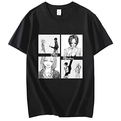 XSLGOGO Anime Nana T-Shirts Nana Osaki T-Shirts Nana Komatsu T-Shirts Japanischer Anime Manga Nana Pullover Cosplay Kostüm Für Fans von XSLGOGO