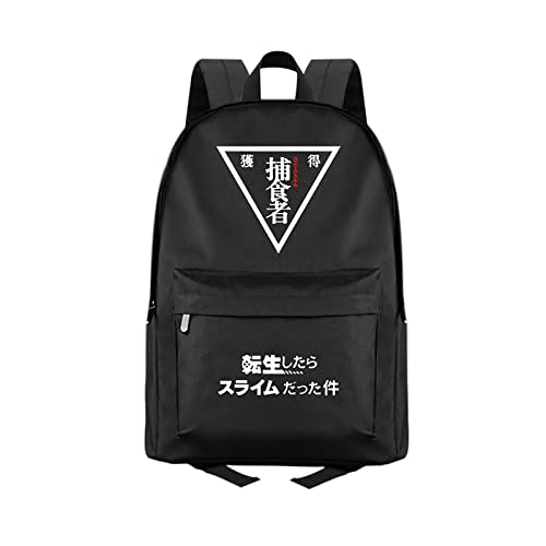 XSLGOGO Anime That Time I Got Reincarnated as a Slime Rucksack Rimuru Tempest Fashion Casual Cartoon Daypack Laptoptasche Schultasche für Jungen Mädchen von XSLGOGO