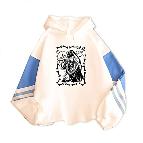 XSLGOGO Black Butler Hoodie Unisex Casual Loose Streetwear Pullover Hoodie Anime Under Taker Sweatshirt von XSLGOGO