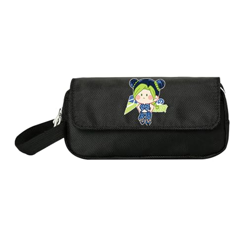 XSLGOGO JoJo's Bizarre Adventure Anime Cartoon Federtasche Studenten große Kapazität Federtasche Schreibwaren Federtasche JoJo Federtasche von XSLGOGO