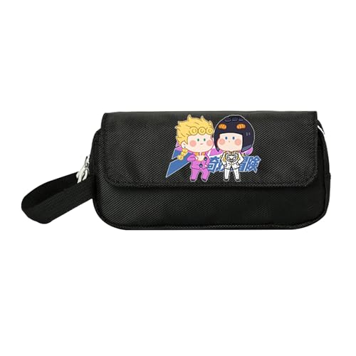 XSLGOGO JoJo's Bizarre Adventure Anime Cartoon Federtasche Studenten große Kapazität Federtasche Schreibwaren Federtasche JoJo Federtasche von XSLGOGO