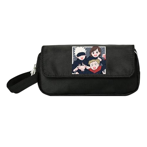 XSLGOGO Jujutsu Kaisen Anime Cartoon Federtasche Studenten große Kapazität Federtasche Schreibwaren Federtasche Gojo Satoru Federtasche von XSLGOGO