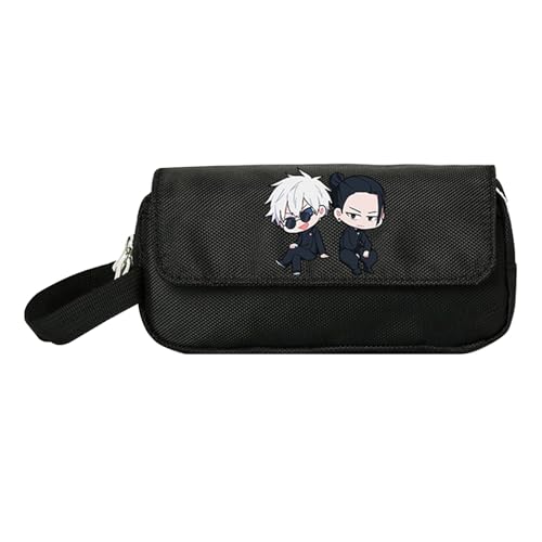 XSLGOGO Jujutsu Kaisen Anime Cartoon Federtasche Studenten große Kapazität Federtasche Schreibwaren Federtasche Gojo Satoru Federtasche von XSLGOGO