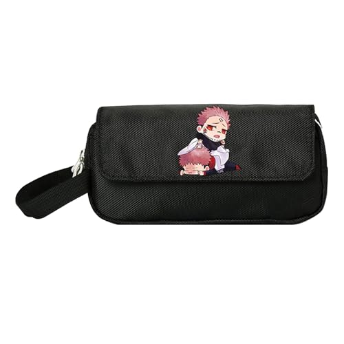 XSLGOGO Jujutsu Kaisen Anime Cartoon Federtasche Studenten große Kapazität Federtasche Schreibwaren Federtasche Gojo Satoru Federtasche von XSLGOGO