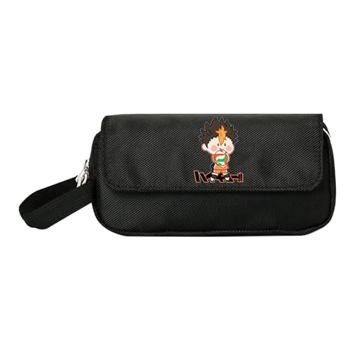 XSLGOGO Karasuno Hinata Shoyo Anime Cartoon Federtasche Studenten große Kapazität Federtasche Schreibwaren Federtasche Tobio Kageyama Federtasche von XSLGOGO