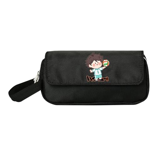 XSLGOGO Karasuno Hinata Shoyo Anime Cartoon Federtasche Studenten große Kapazität Federtasche Schreibwaren Federtasche Tobio Kageyama Federtasche von XSLGOGO