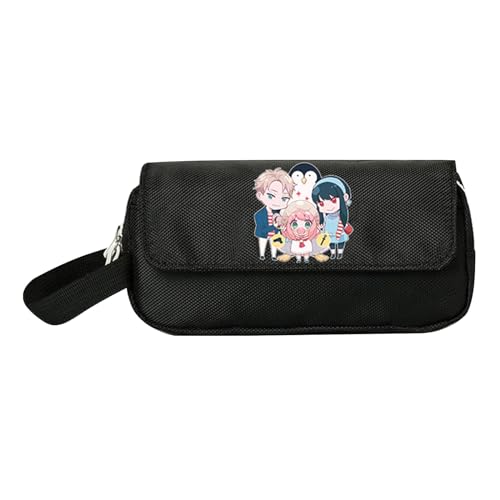 XSLGOGO Spy x Family Anime Cartoon Federtasche Studenten große Kapazität Federtasche Schreibwaren Federtasche Anya Forger Federtasche von XSLGOGO