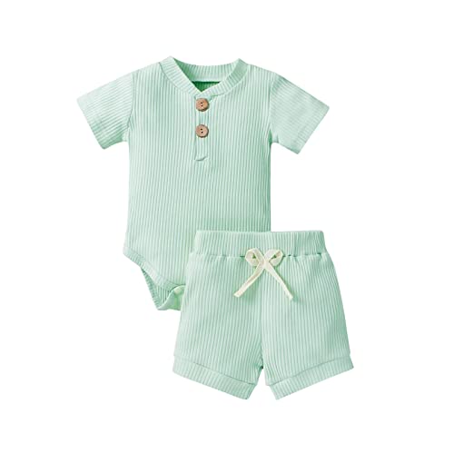 Baby Kleidung mädchen 6-12 Monate schaukeltier Baby ab 6 Monate Anzug 128 Kleinkind Baby Jungen Dinosaurier Kleidung Set Kurzarm T-Shirt Tops Shorts Sommer Outfits Sommer Strand Taufkleid Junge tütü von XTBFOOJ