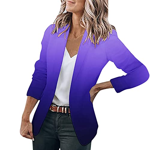 Damen Blazer Schwarz Lang Blazer Sweatshirt Jacke Damen Strickjacke Damen lang italienische Oberteile Damen Sommer Bluse Damen Sommer t-Shirt Damen Tank top Damen Damen Blazer Sportlich Elegant von XTBFOOJ