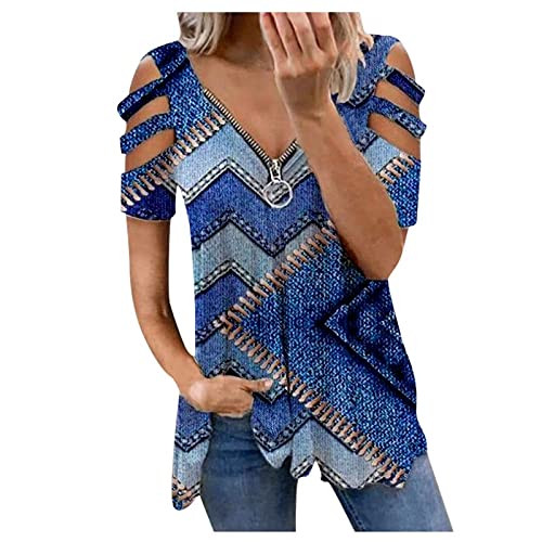 Damen Casual Langarm Rundhals Lose Tunika T-Shirt Bluse Tops Damen T-Shirt V-Ausschnitt Damen Tank Top T-Shirt Damen Sexy Mesh Sheer Oberteile Langarm Rollkragenpullover Transparent Tüll Mesh Shirt von XTBFOOJ