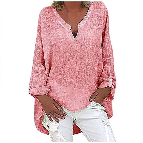 Damen Sommer Kleidung stilloberteile Damen Langarm Shirt schulterfrei Damen Kurzarm Oversized Shirt Damen Sommer top Shirt Stays festliches Oberteil Damen Glitzer Tank top hochgeschlossen Damen von XTBFOOJ