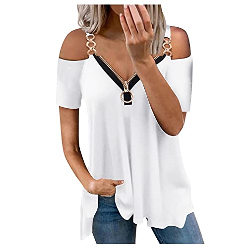 Damen t-Shirt Kurzarm Oversize Damen Shirt Kleidung Damen Bluse Leopardenmuster Damen Damen Moderne Oberteile Hemden Damen elegant Party Shirt Damen schwarzes Tshirt Damen Spitzentop Oversize von XTBFOOJ