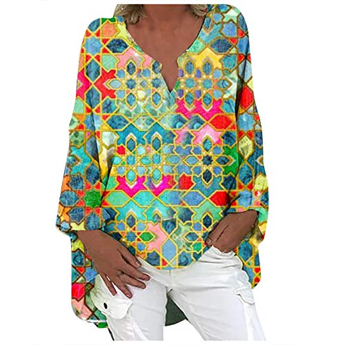 Festliche Blusen Damen Große Größen Bluse Tunika Lang Folklore Bluse Tun Schwangerschaft Oberteile Street One Hemdbluse Tank Tops Locker Lockere Blusen Tunika 50 Blusen TräGerlose Festliche Blusen Damen Große Größen Bluse Tunika Lang Folklore Bluse Tun Schwangerschaft Oberteile Street One Hemdbluse Tank Tops Locker Lockere Blusen Tunika 50 Blusen TräGerlose von XTBFOOJ