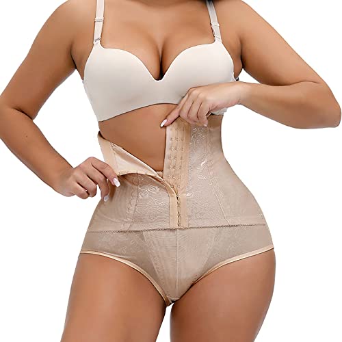 Formbody Mit Bein Shapewear für Frauen, Body Shaper, Reißverschluss, offene Brust, Bodysuit, ultrafeste Damen-Shapewear, Allover-Sculpting Braut Unterwäsche Rückenfrei Eisseide Unterwäsche Bauchweg von XTBFOOJ