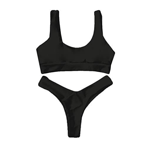 Klamotten Damen BH Spitze Herren unterwäsche Schiesser Bikini Cup d Bikini Damen Triangel Set schlankmacher Badeanzug Bluse schwarz Damen bademode für mollige Frauen binini Bademantel von XTBFOOJ