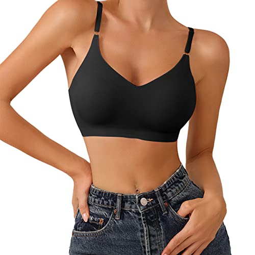 XTBFOOJ Bustier Mehrpack Komfortabler, leicht gefütterter, Nahtloser, kabelloser Triangel-Bralette-BH für Damen Primark Online Shop von XTBFOOJ