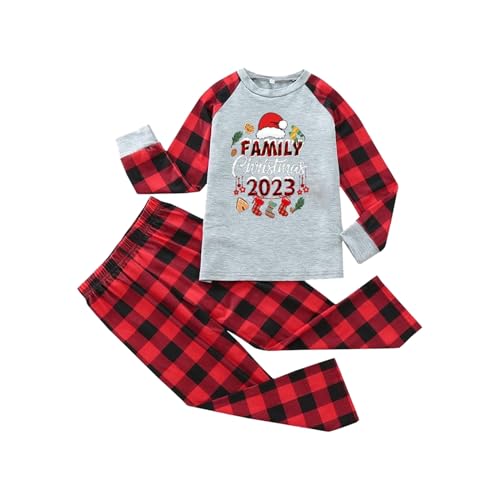 XTBFOOJ Familien Schlafanzug Fliegen Streifen Babykleidung Mädchen 0-6 Monate Kleidung Baby T Shirt Kids Baby Mädchen Outfit Set Baby Klamotten von XTBFOOJ