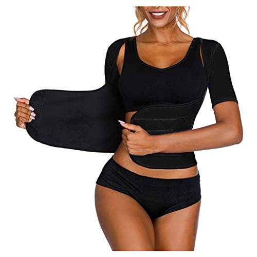 XTBFOOJ Kompressionsmieder Liposuktion Trainer Hüftweste Shaper Training Frauen Körper abnehmen Frauen Fitness Korsett Sport Formwaren Postnatale Leggings von XTBFOOJ