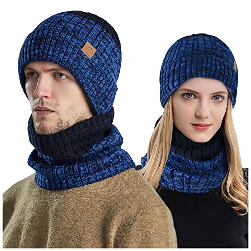 XTBFOOJ Winterkappe Herren Winter-Strickmützen für Erwachsene Winter-Wind- und Coif Winter-Strickmützen Warmhauben-Hüte Kaninchenfell Mütze von XTBFOOJ