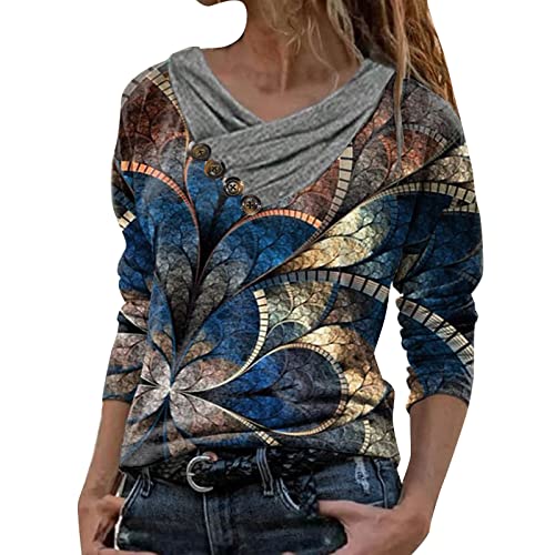 XTBFOOJ floryday Damenmode Pullover Winter Pullover Frauen Weste oberte Damen Sommer Damen Sweatjacke schöne Pullover Damen Damen wickel Pullover Damenmode Herbst 2019 Oversize Pullover Damen Vintage von XTBFOOJ