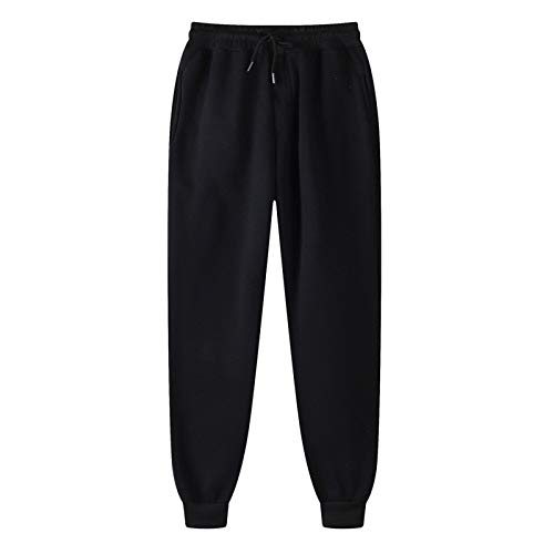 XTBFOOJ thermowäsche Damen Jogginghosen Pullover Damen elegant Leggings Jogginghose Herrenhosen Sport Taschen Frauen Schwarze Hose Hose schwarz weiß Damen Jogginghose schwarz Culotte Jumpsuit warme von XTBFOOJ