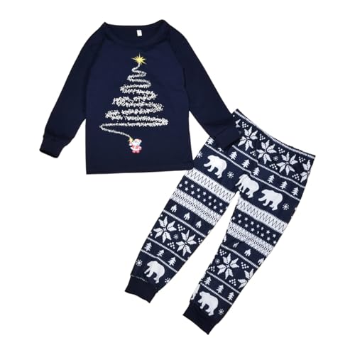 XTBFOOJ weihnachtspyjama Familie Set Anzug Kleinkind Junge Baby Set Neugeborene Mädchen Ärmellose Bodys 92 T Shirt Jungs 128 Baby Shooting Outfit Mädchen Hemd 122 Jungen Kurzarm von XTBFOOJ