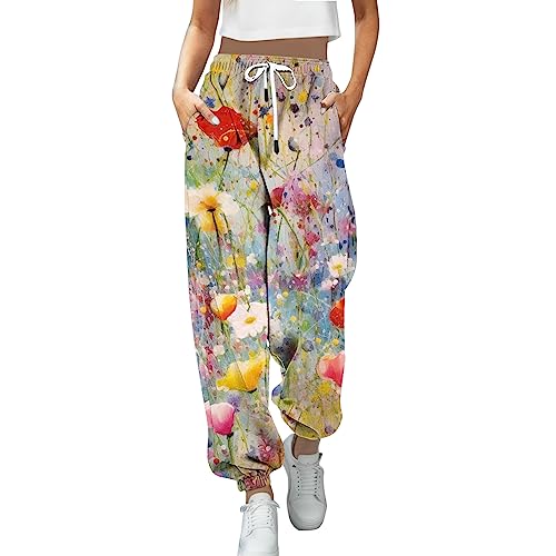 damen sommerhose unterhosen damen baumwolle haremshose damen sommer skinny jeans damen grau yogahose damen capri jeans damen lockere hosen damen sommer strandhose damen elegante hose damen palazzo von XTBFOOJ