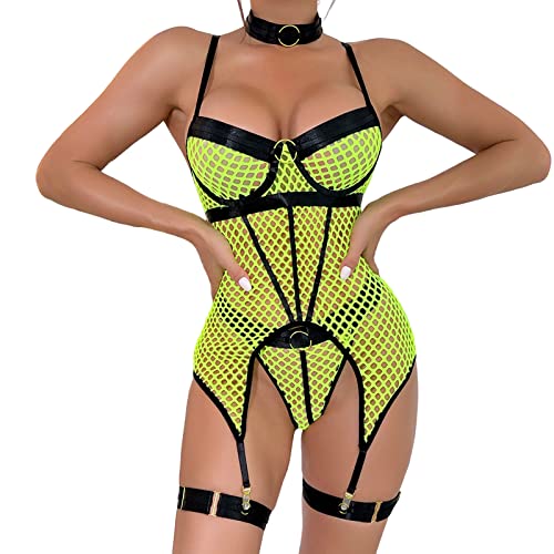 dessous damen sexy unterwäsche set strümpfe halterlos unterwäsche lack dessous frauen sexy amazon outlet shop sale desouses für frauen sexy bh damen ohne bügel nylonstrümpfe damen reizwäsche dess von XTBFOOJ