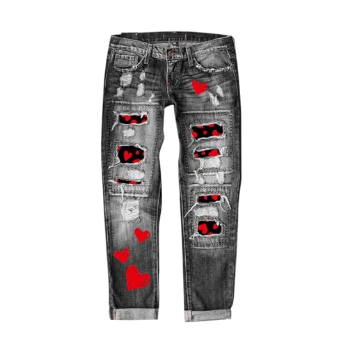 jeans strumpfhosen damen grosse grössen leichte+sommerhose,+damen damen jeans bootcut normale leibhöhe high waist hose damen jeans sommer hosen damen locker leinenhose damen sommer 7/8 elegante hos von XTBFOOJ