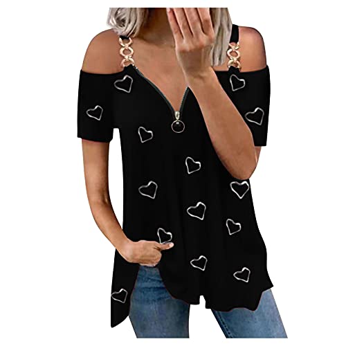 XTBFOOJ Oberteile Bluse Oversize Damen Hemd Damen elegant Langarm top Damen Damen Longshirt Sale Damenbekleidung Tshirts Damen Sommer knöpfe edel Oberteile Tshirt Damen Festliche blusen Damen von XTBFOOJ