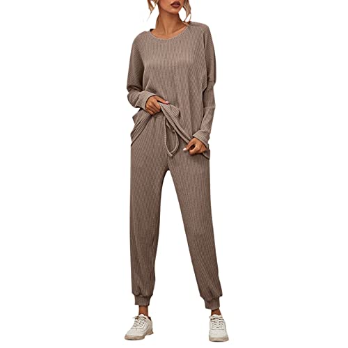 trainingsanzug damen blau jogginganzug damen große größen tracksuit damen set freizeitanzug damen set modern sportanzug damen sale hausanzug damen winter fleece weite sport shirts damen sets yoga se von XTBFOOJ