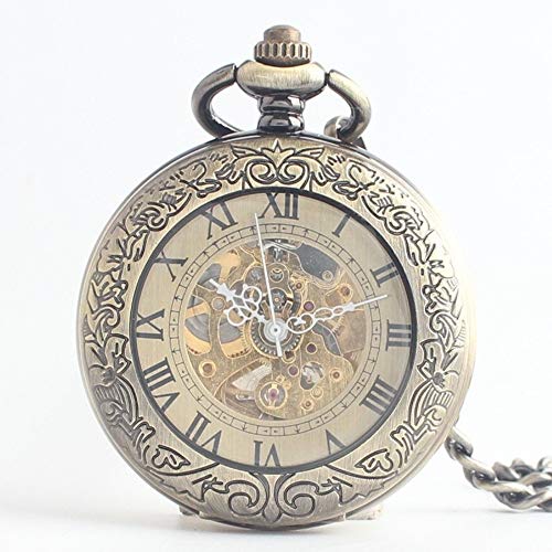 XTCRFY nssb Taschenuhr Herren Damen Uhr mit Automatik Uhrwerk Vintage, bronze XTCRFY nssb Taschenuhr Herren Damen Uhr mit Automatik Uhrwerk Vintage, bronze von XTCRFY